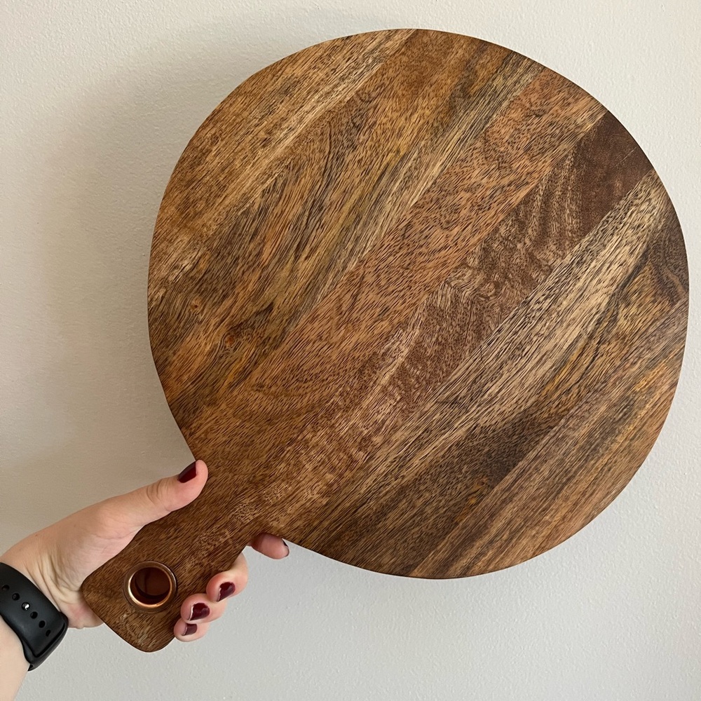 Wooden cheeseboard